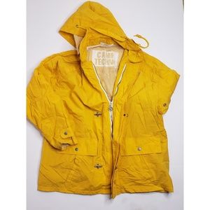 Yellow Full-Zip Windbreaker
